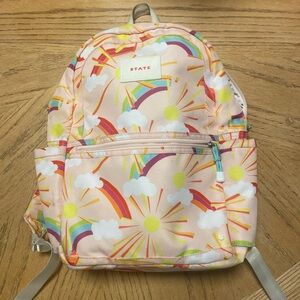 STATE Kids Colorful Rainbow Backpack
